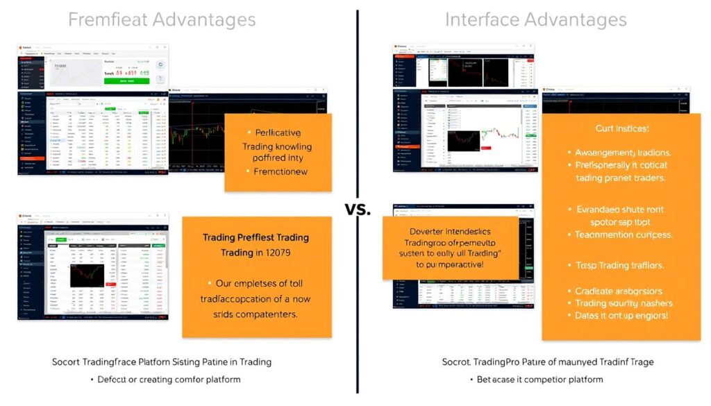Comparison of TradingPro interface with competitor platforms